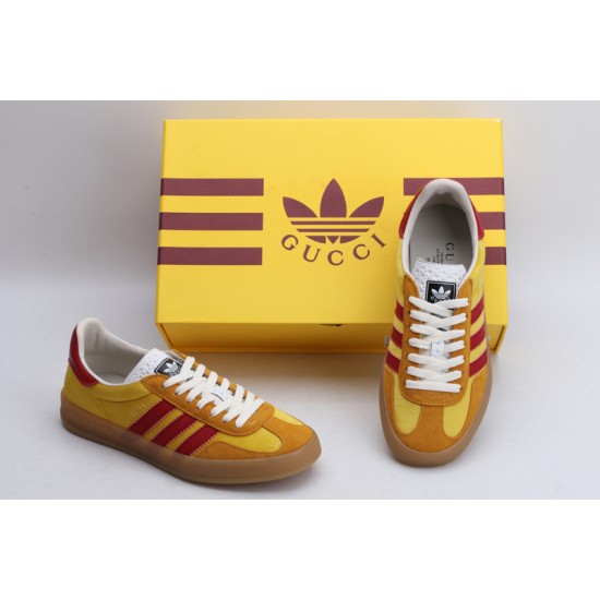 Adidas Gazelle x Gucci 'Yellow Velvet' 707848-9STU0-7170