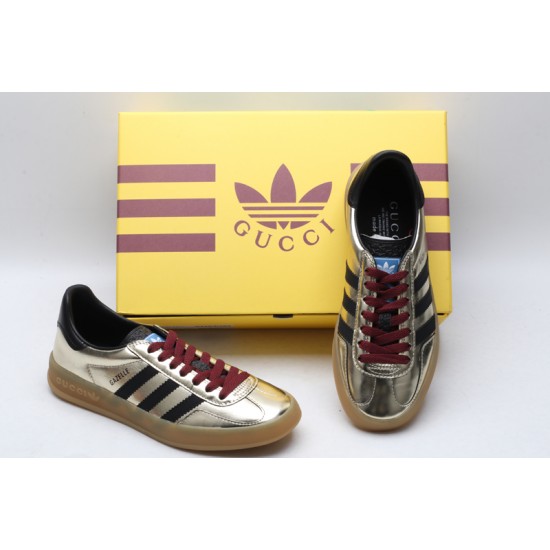 Adidas Gazelle x Gucci 'Metallic Gold' 707847-AAA2M-8043