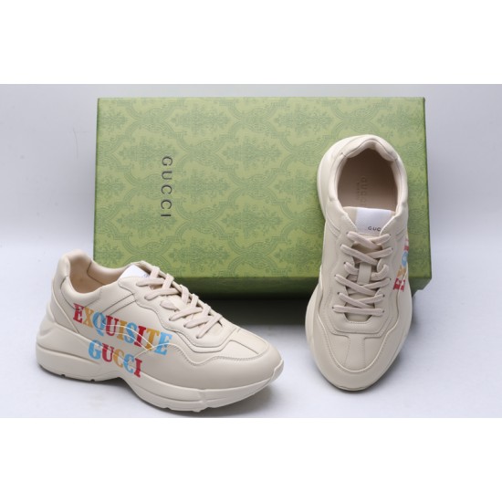 Gucci Rhyton Exquisite Shoes 'Beige' 720954-DRW00-9522