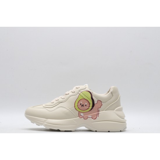 Gucci Rhyton White Pink Volt