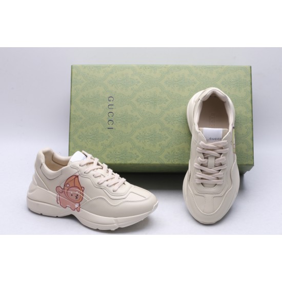 Gucci Rhyton White Pink Volt