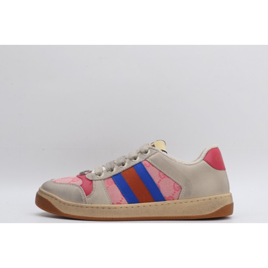 Gucci Screener GG Canvas - Beige Blue Red