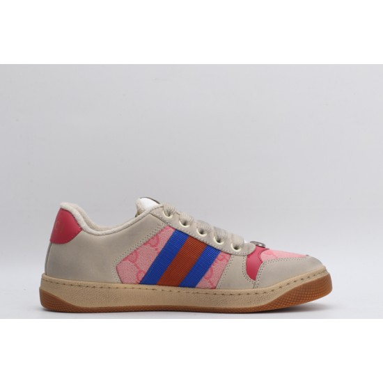 Gucci Screener GG Canvas - Beige Blue Red