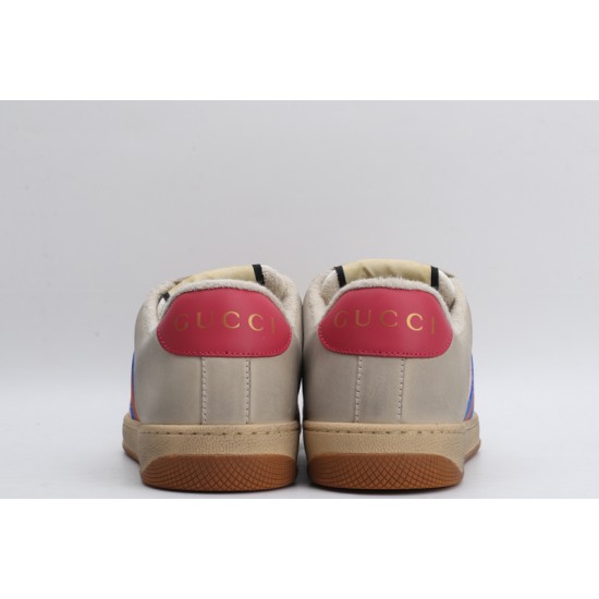 Gucci Screener GG Canvas - Beige Blue Red