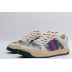 GUCCI Screener GG Logo Sneakers 'Beige Blue' 677423-9SFR0-4983