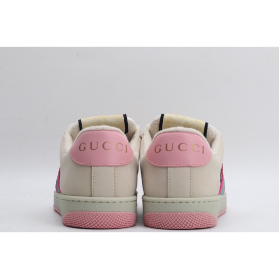 Gucci Screener GG Low-Top Sneakers 'GG Canvas - Beige Pink' 677423-9SFR0-2587