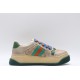 GUCCI Screener GG Leather Sneakers 'Beige Green Blue'