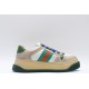 GUCCI Screener GG Leather Sneakers 'Beige Green Red' 756478-0YIA0-9547