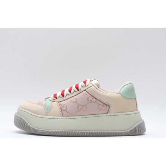 GUCCI Screener Sneaker 'GG Monogram Beige Pink' 750633-FAB4C-5644