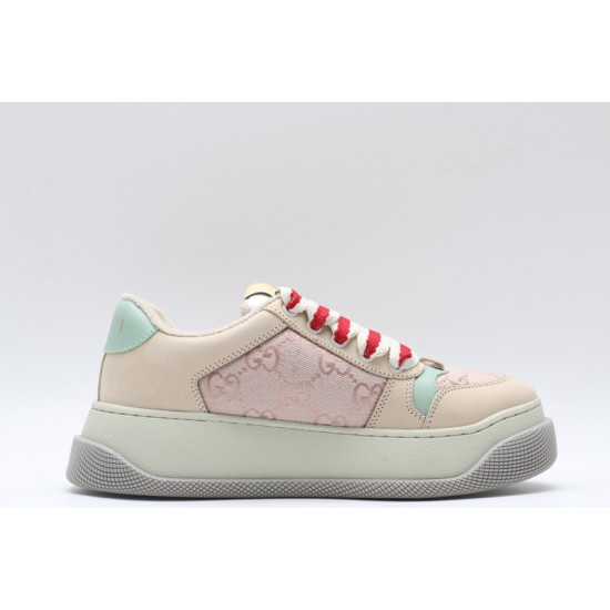 GUCCI Screener Sneaker 'GG Monogram Beige Pink' 750633-FAB4C-5644