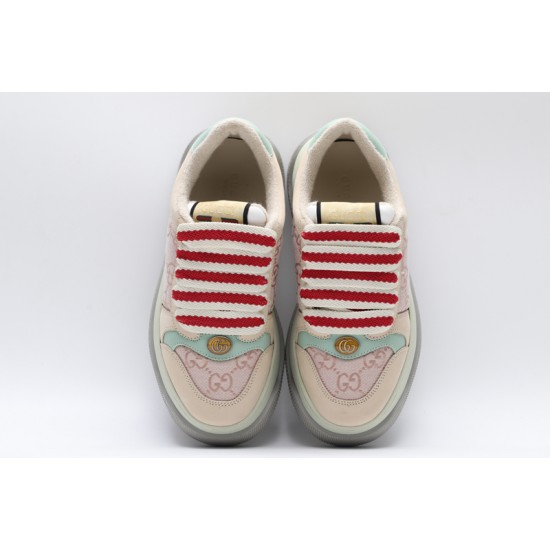 GUCCI Screener Sneaker 'GG Monogram Beige Pink' 750633-FAB4C-5644