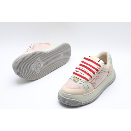 GUCCI Screener Sneaker 'GG Monogram Beige Pink' 750633-FAB4C-5644