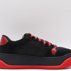 Gucci Screener Sneaker 'Black Red' 750048-FAB39-1058