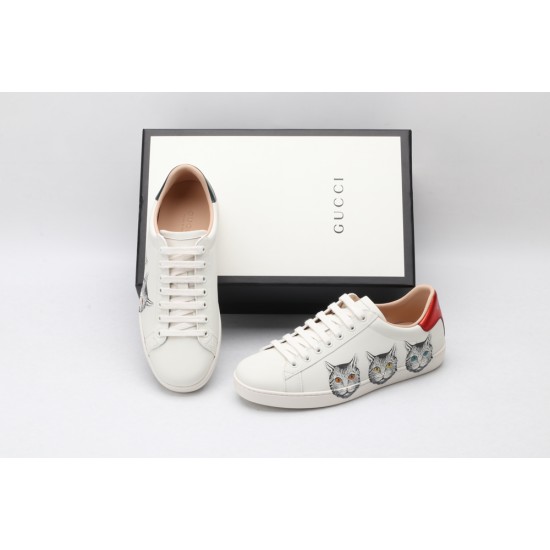 Gucci Ace Mystic Cat White