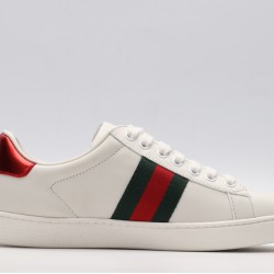 Gucci Ace Piggy Embroidered Shoes/Sneakers White 552868-DOPE0-9064