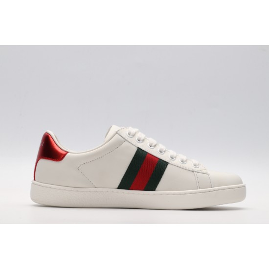 Gucci Ace Piggy Embroidered Shoes/Sneakers White 552868-DOPE0-9064