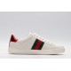 Gucci Ace Piggy Embroidered Shoes/Sneakers White 552868-DOPE0-9064