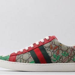 Gucci Ace GG Supreme Low 'Flora Print - Red' 