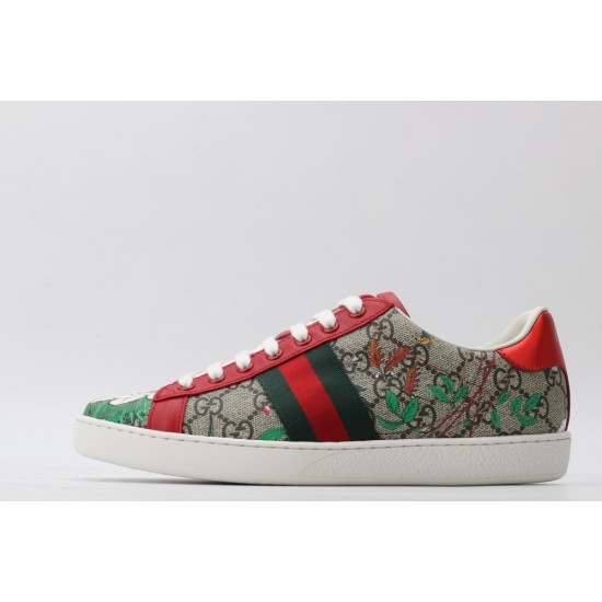 Gucci Ace GG Supreme Low 'Flora Print - Red' 