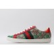 Gucci Ace GG Supreme Low 'Flora Print - Red' 