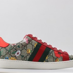 Gucci Ace GG Supreme Low 'Flora Print - Red' 