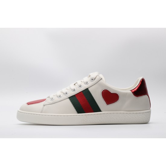 Gucci Ace Low 'Heart' 435638-A38M0-9074