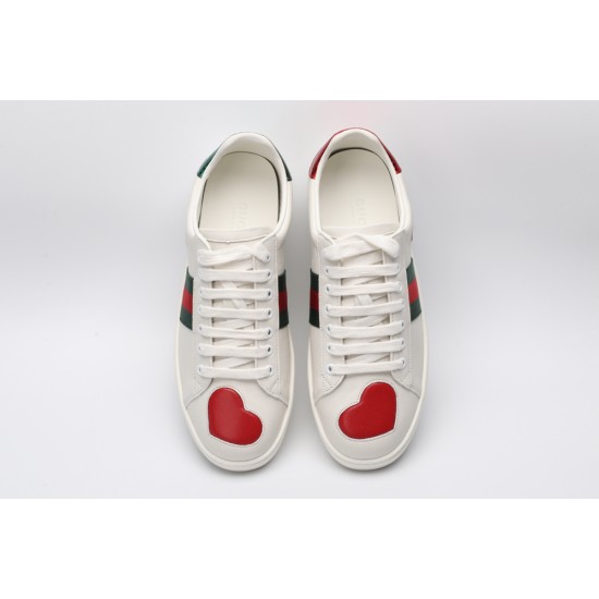 Gucci Ace Low 'Heart' 435638-A38M0-9074