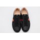 Gucci Ace Low 'Black Bee Embroidered' 