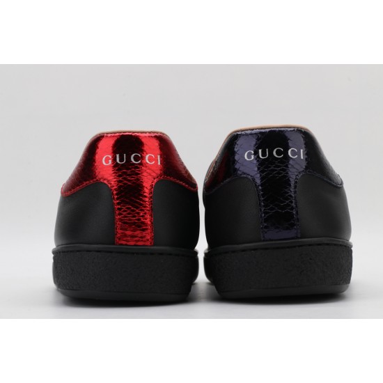 Gucci Ace Low 'Black Bee Embroidered' 