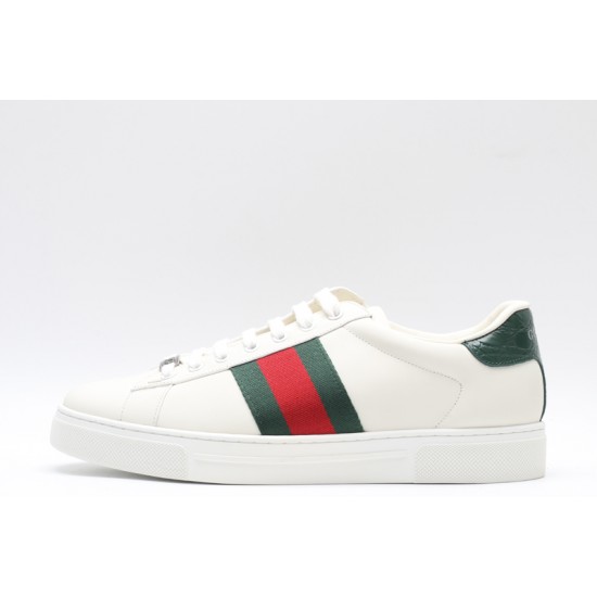 Gucci Ace Leather 'White' 611975-0FIU0-9091