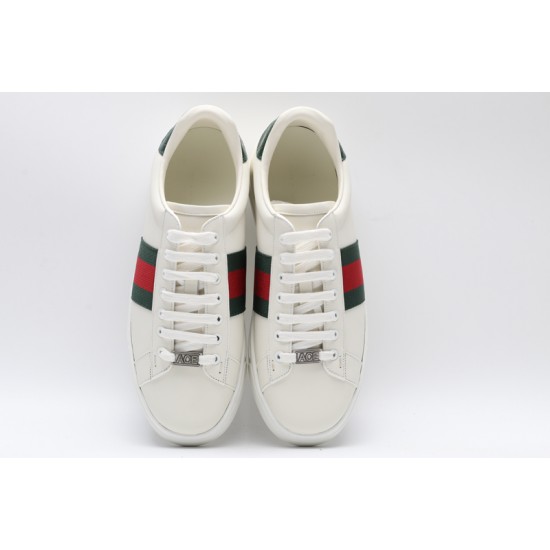 Gucci Ace Leather 'White' 611975-0FIU0-9091