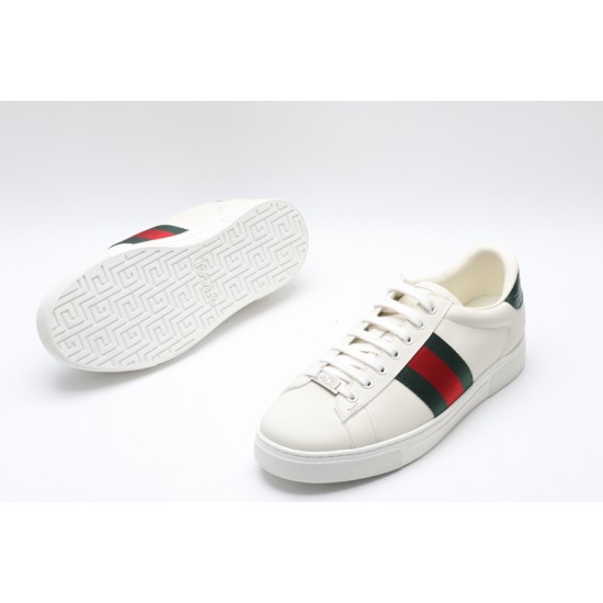 Gucci Ace Leather 'White' 611975-0FIU0-9091