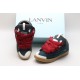 Lanvin Curb Sneaker Taurus Blue Red