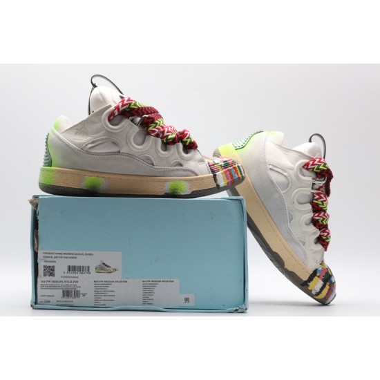 Lanvin Curb Sneaker Gallery Dept White Multicolor