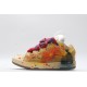 Lanvin Curb Sneaker Yellow Orange Red Multicolor