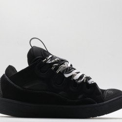 Lanvin Curb Sneaker Black Grey White