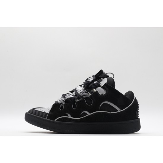 Lanvin Curb Sneaker Black Grey