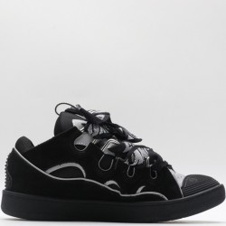 Lanvin Curb Sneaker Black Grey