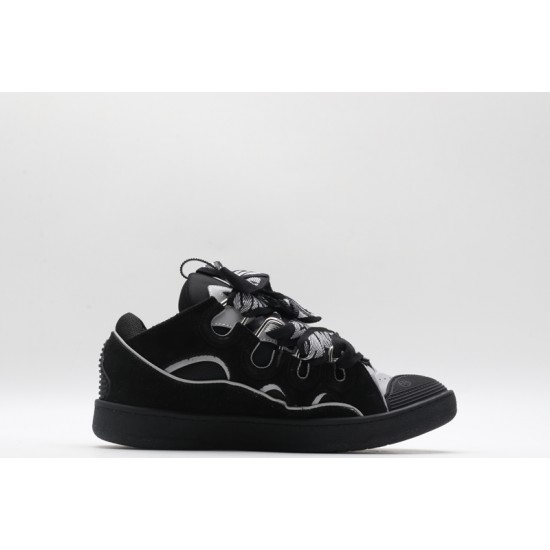 Lanvin Curb Sneaker Black Grey