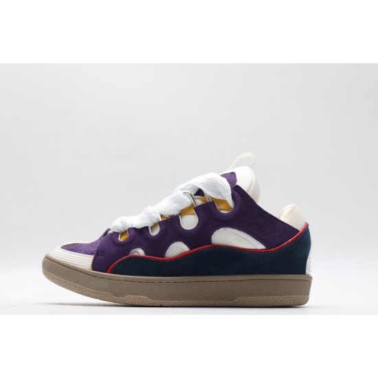 Lanvin Curb Sneaker Grape White