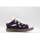 Lanvin Curb Sneaker Grape White