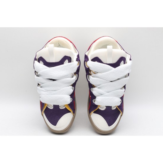 Lanvin Curb Sneaker Grape White