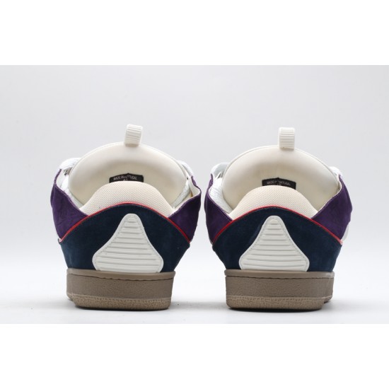 Lanvin Curb Sneaker Grape White