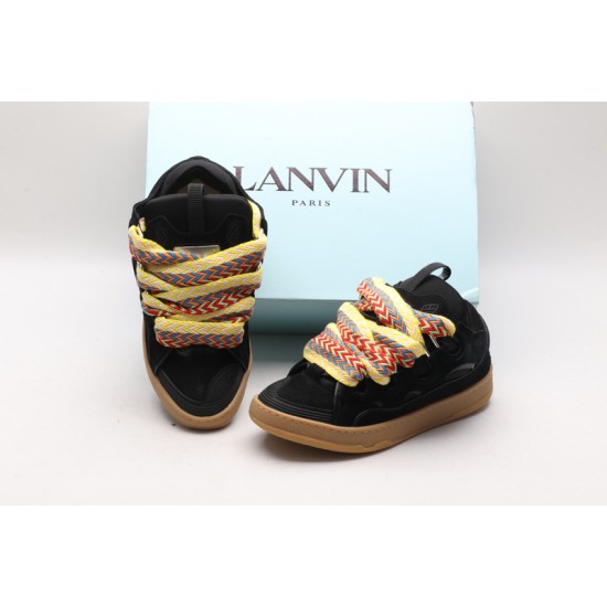 Lanvin Curb Sneaker Black Mulcitolor