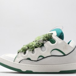 Lanvin Curb Sneaker White Pink Green