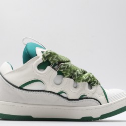 Lanvin Curb Sneaker White Pink Green