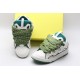 Lanvin Curb Sneaker White Pink Green