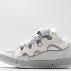 Lanvin Curb Sneaker White Cool Grey