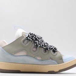 Lanvin Curb Sneaker Grey Light Blue