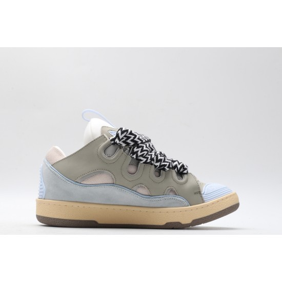 Lanvin Curb Sneaker Grey Light Blue